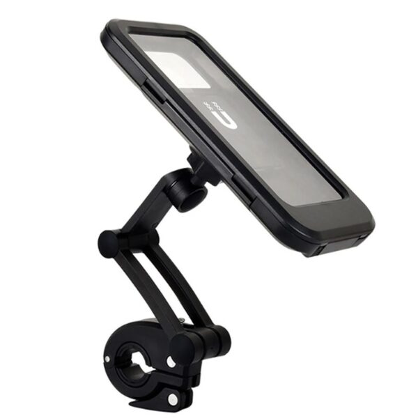 Support Téléphone Avizar pour Vélo Moto et Trottinette Waterproof avec Rotation et Accroche Magnétique